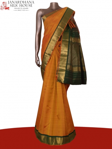 Pure Handloom Kanjeevaram Silk Saree